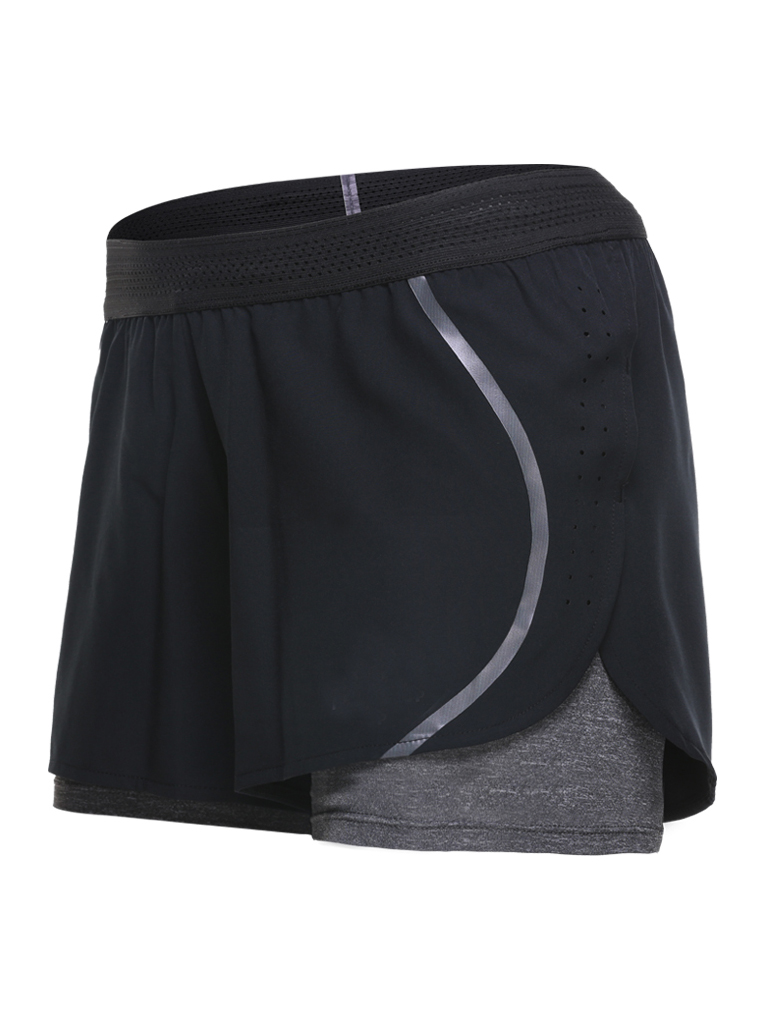Black workout shorts – www.inbeyo.com